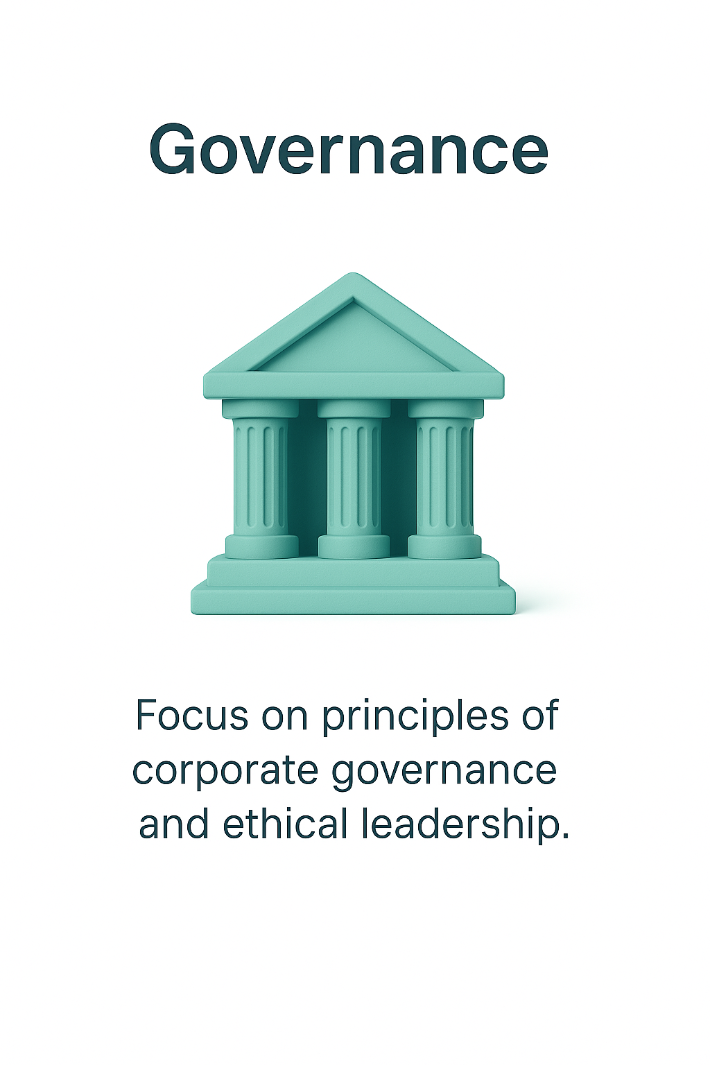 Corporate governance and ethical leadership.